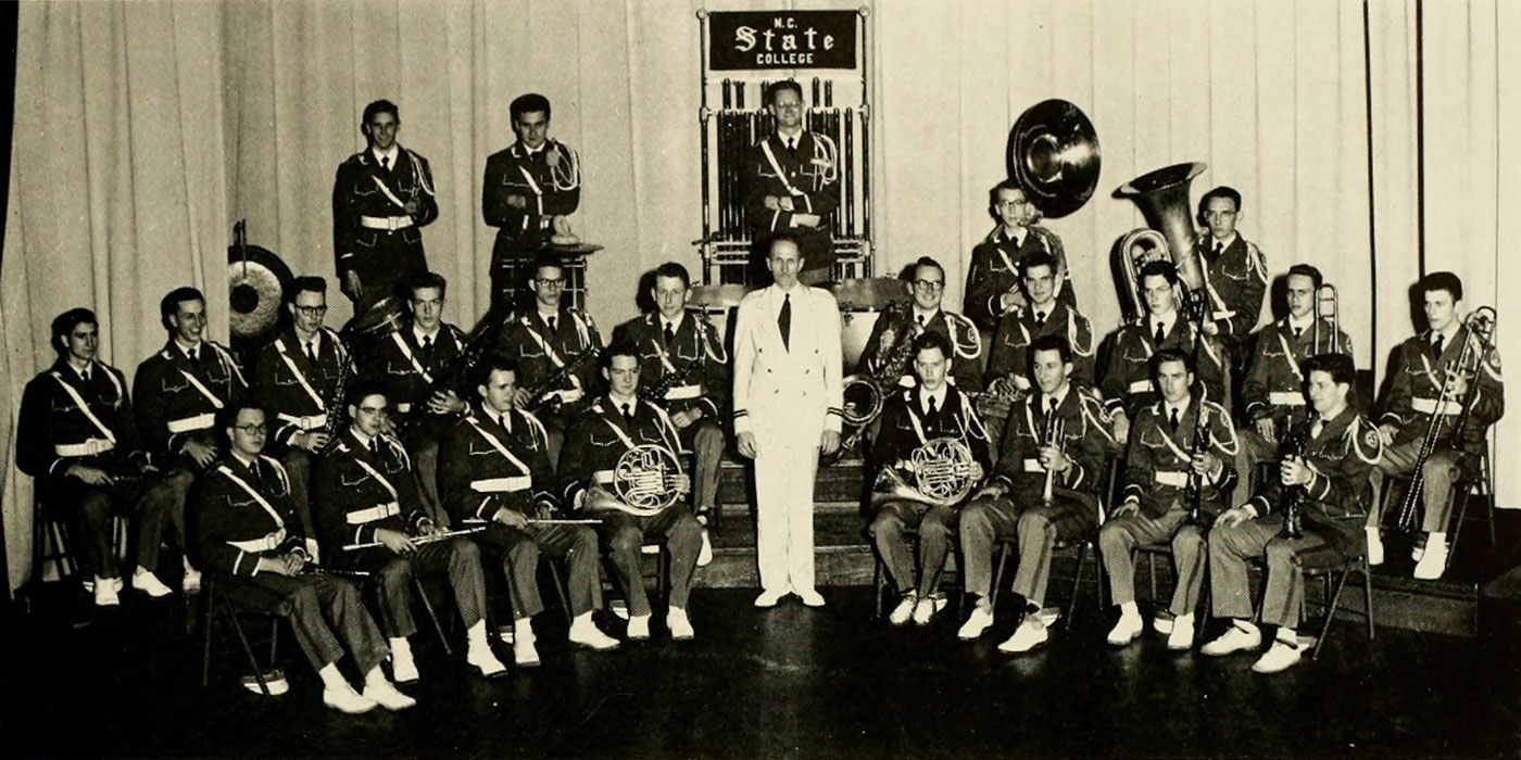 NC State College Concert Band, 1953