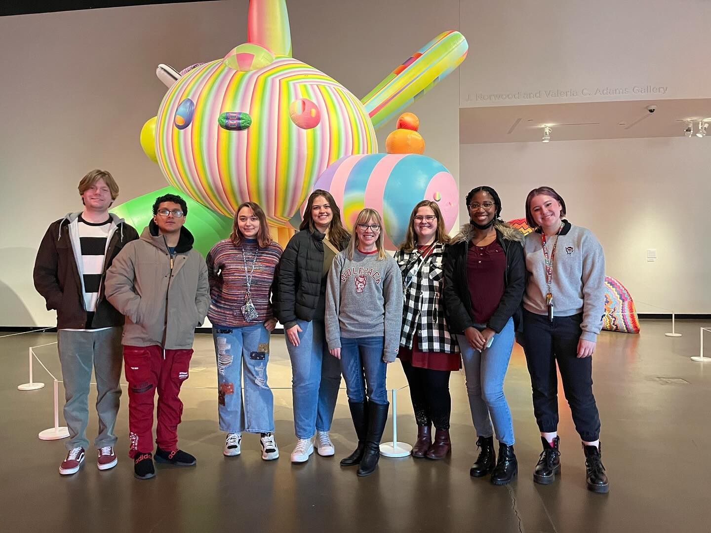 Arts Village students attend event at Gregg Museum